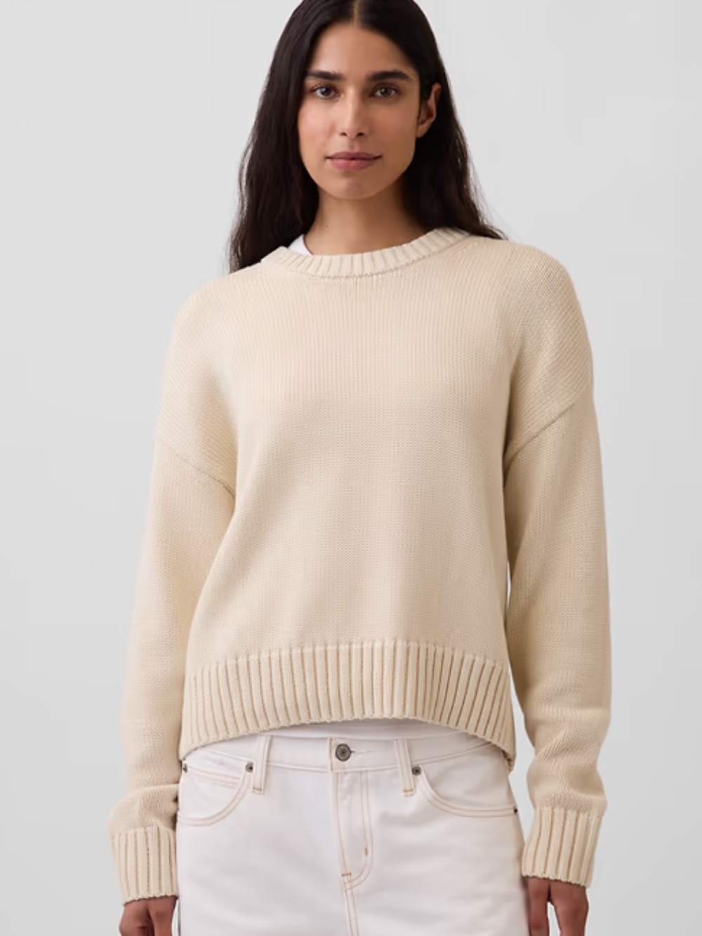 GAP Cotton Crewneck Sweater
